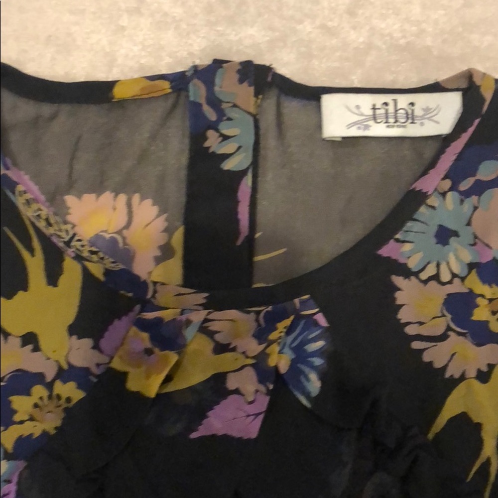 TIBI Layered Ruffle Tank - Picture 3 of 5